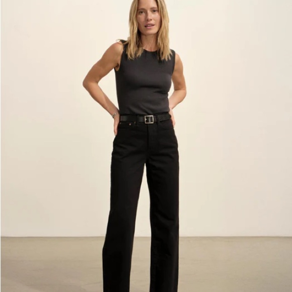 Buck Mason Jet Set Jean in Black